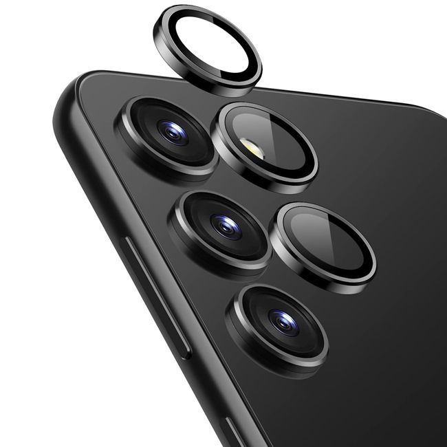 Siipro Lens Camera Tempered Glass Black Samsung Galaxy S24 Plus/S25 Plus