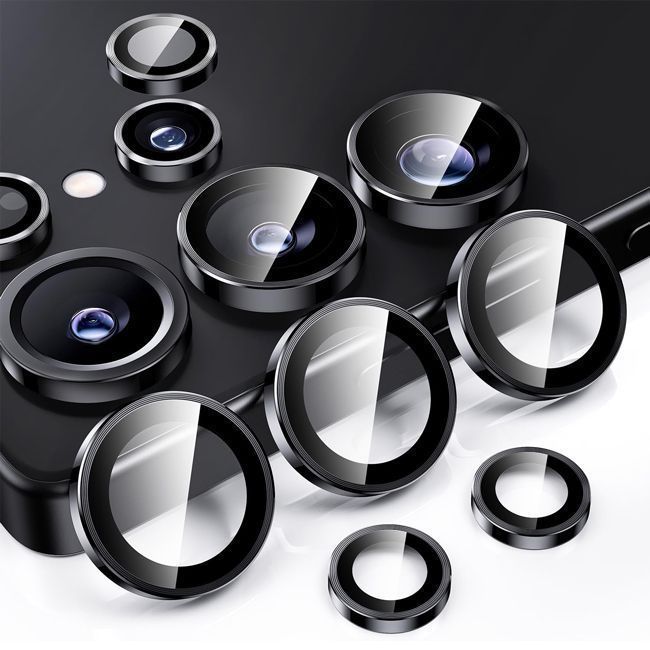 Siipro Lens Camera Tempered Glass Black Samsung Galaxy S25 Ultra