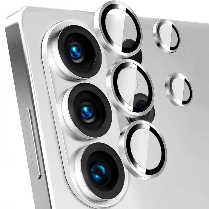Orso Lens Camera Tempered Glass Silver Samsung Galaxy S26 Ultra