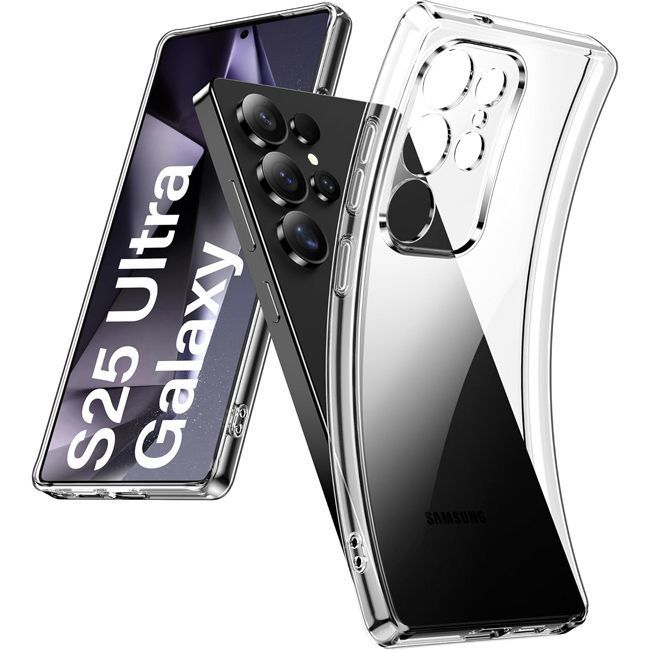 Θήκη Orso Crystal Gel Clear Samsung Galaxy S25 Ultra