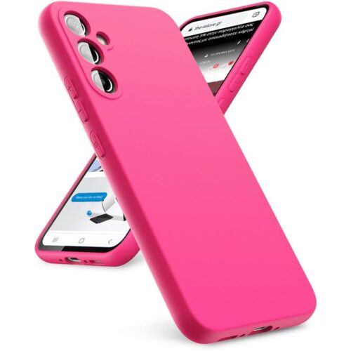 Θήκη Rubber Silk Hot Pink Samsung Galaxy A16 5G