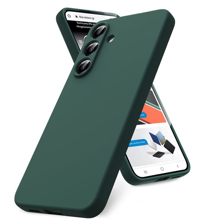Θήκη Orso Rubber Silk Forest Green Samsung Galaxy A37