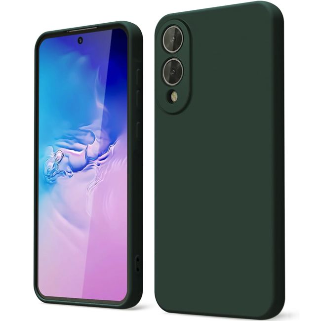 Θήκη Rubber Silk Forest Green Samsung Galaxy S25 Edge