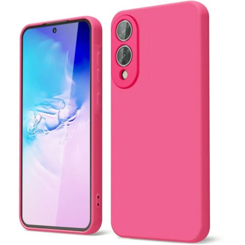 Θήκη Rubber Silk Hot Pink Samsung Galaxy S25 Edge