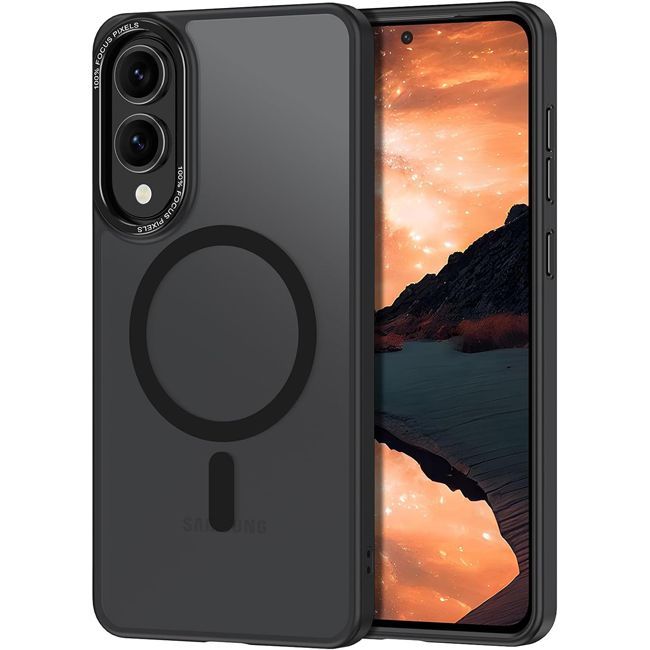 Θήκη Orso MagCase Focus Frosted Black Samsung Galaxy S25 Edge