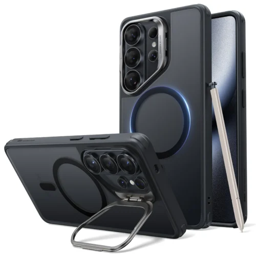 Θήκη ESR Classic Hybrid with Stash Stand HaloLock MagSafe Frosted Black Samsung Galaxy S26 Ultra