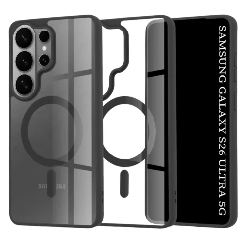 Θήκη Orso Classic MagSafe Clear Black Samsung Galaxy S26 Ultra