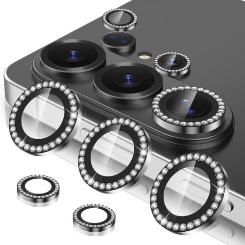 Lens Camera Tempered Glass Black Diamonds Samsung Galaxy S26 Ultra
