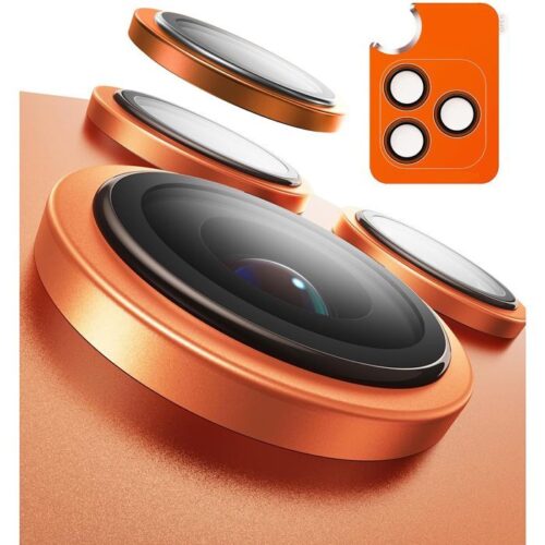Torras LensGuard Tempered Glass Orange iPhone 17 Pro/17 Pro Max