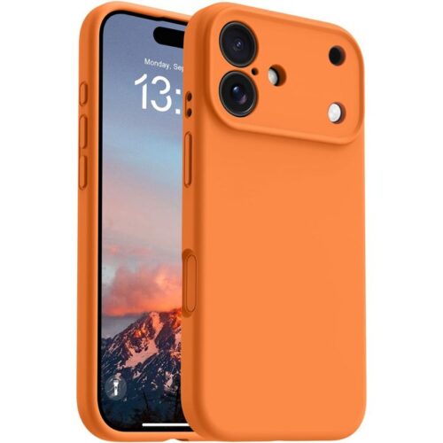 Θήκη Orso Cloud Look Converter Orange iPhone 16