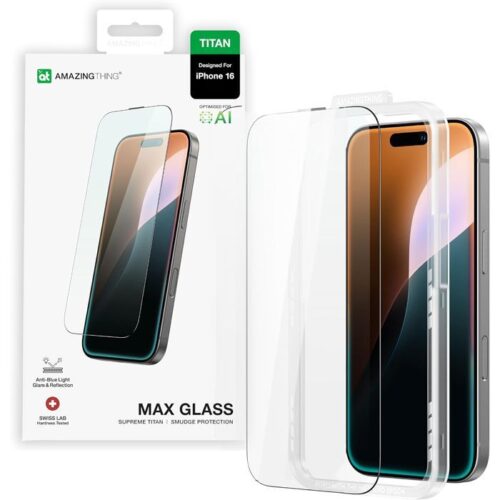 AmazingThing Titan Anti-Blue Light Tempered Glass iPhone 16
