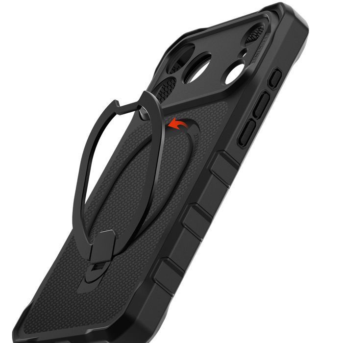 Θήκη ITSKINS Supreme Nylon Stand MagSafe Black iPhone 18 Pro Max/17 Pro Max