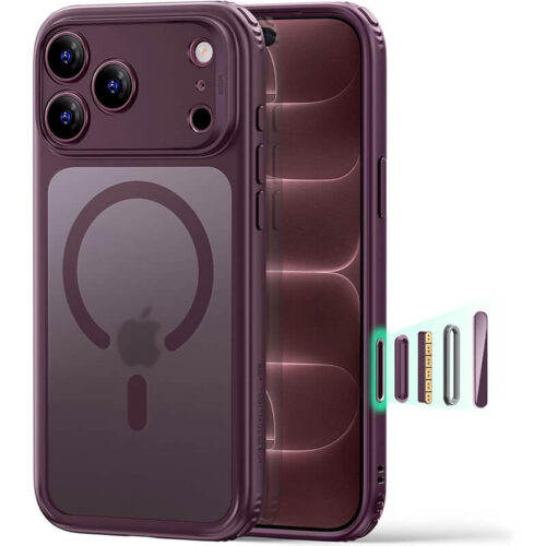 Θήκη ESR Classic Hybrid MagSafe Frosted Deep Burgundy iPhone 18 Pro/iPhone 17 Pro
