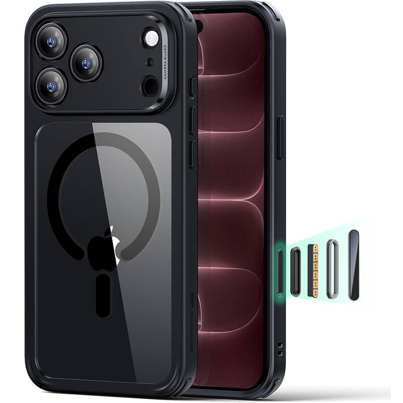 Θήκη ESR Classic Hybrid MagSafe Clear Black iPhone 18 Pro/17 Pro