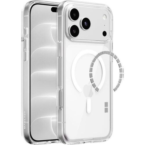 Θήκη MagEasy Bright M Magsafe Transparent White iPhone 18 Pro Max/17 Pro Max
