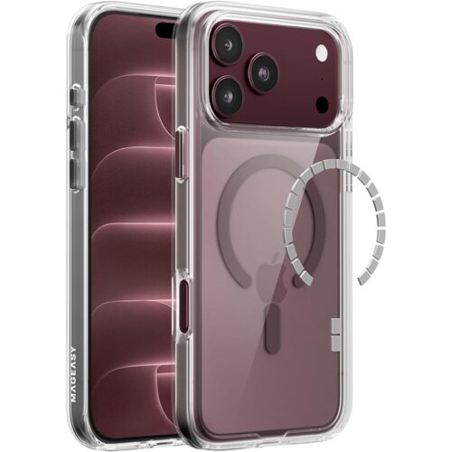 Θήκη MagEasy Bright M Magsafe Transparent Nebula iPhone 18 Pro Max/17 Pro Max