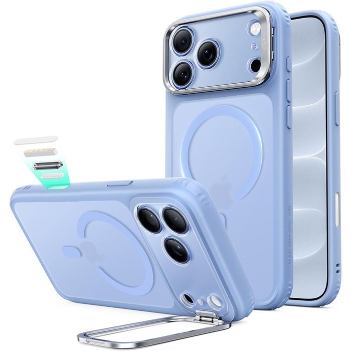 Θήκη ESR Classic Hybrid with Flex Stand MagSafe Frosted Light Blue iPhone 18 Pro Max/iPhone 17 Pro Max