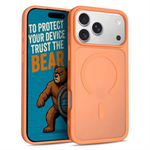 Θήκη Orso Classic Hybrid MagSafe Frosted Orange iPhone 18 Pro Max/17 Pro Max