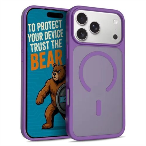 Θήκη Orso Classic Hybrid MagSafe Frosted Purple iPhone 18 Pro Max/17 Pro Max
