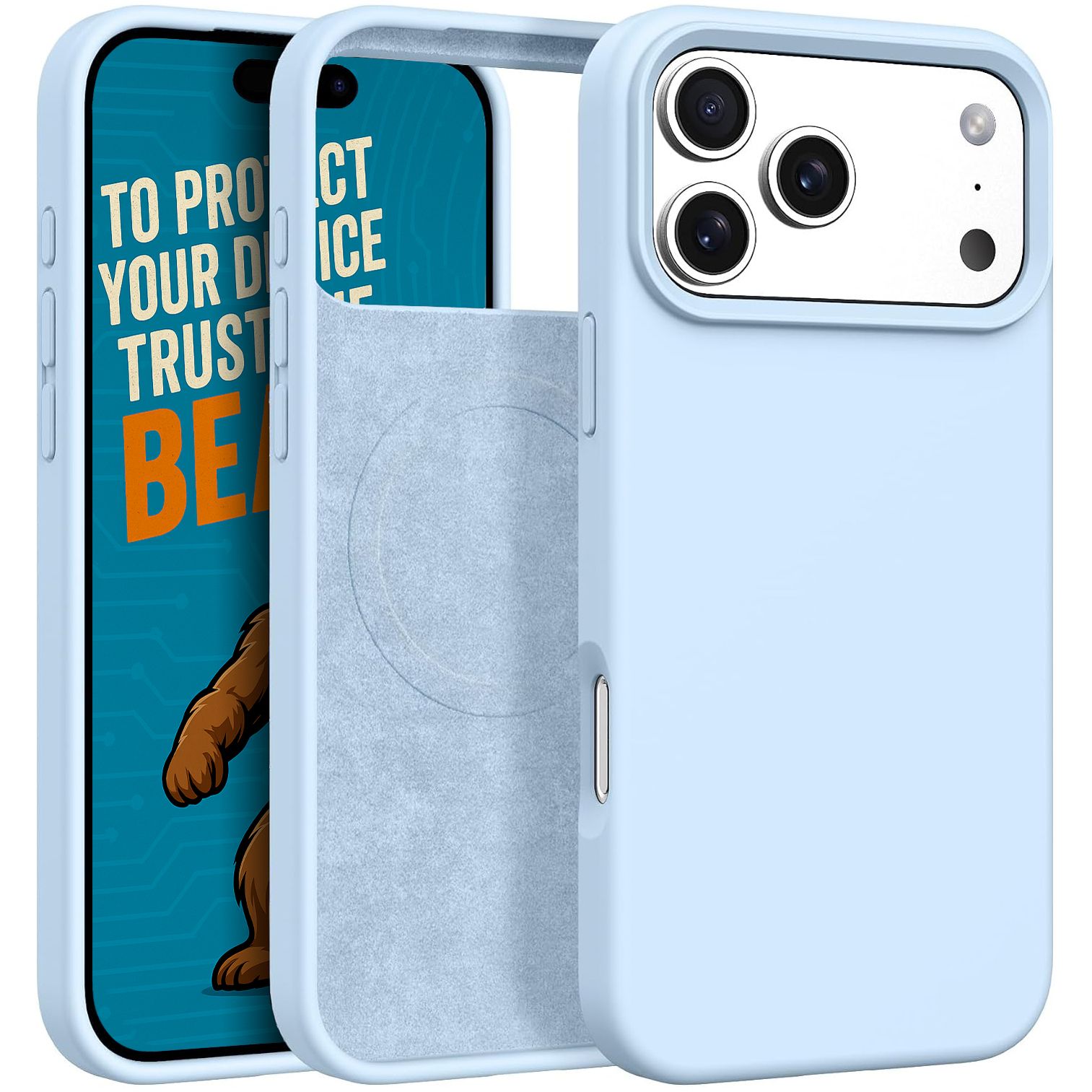 Θήκη Orso Cloud Magsafe Light Blue iPhone 18 Pro/17 Pro
