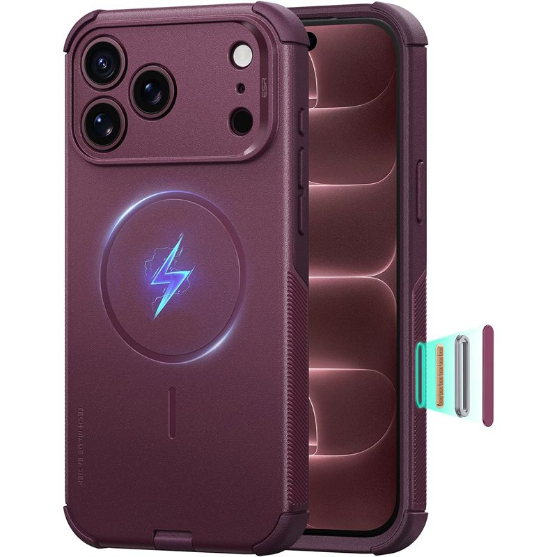 Θήκη ESR Cyber Tough Magsafe Burgundy iPhone 18 Pro Max/17 Pro Max