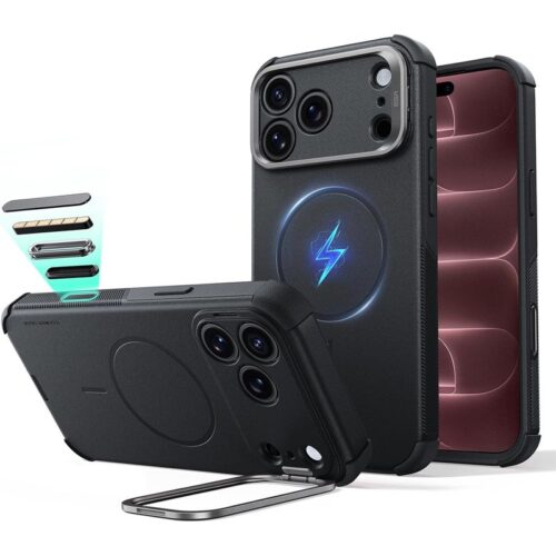 Θήκη ESR Cyber Tough Flex Stand Magsafe Black iPhone 18 Pro Max/17 Pro Max