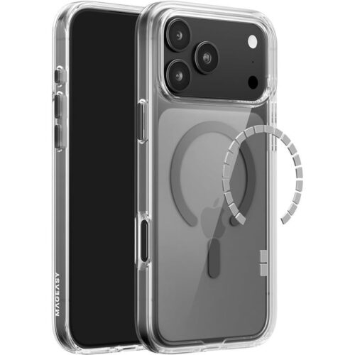 Θήκη MagEasy Bright M Magsafe Transparent Slate iPhone 18 Pro/17 Pro