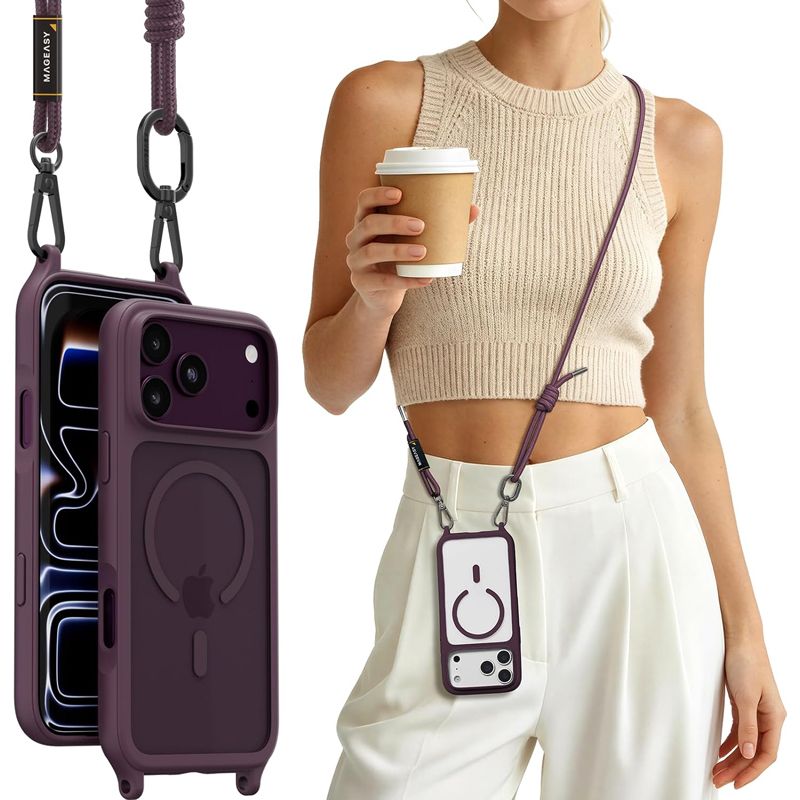 Θήκη MagEasy Roam M with Lanyard Magsafe Nebula iPhone 18 Pro Max/17 Pro Max