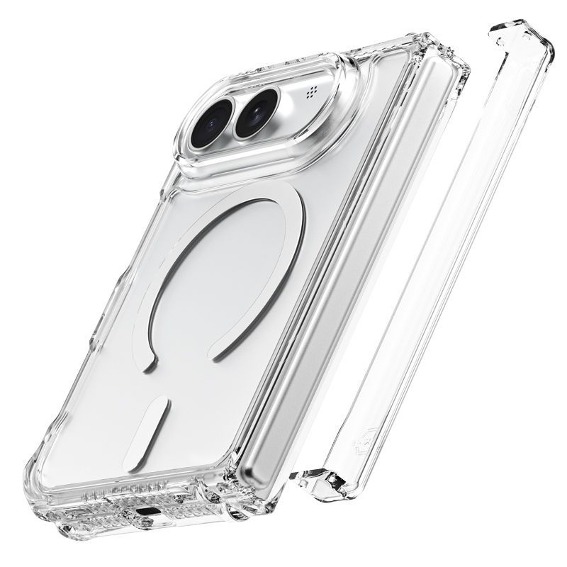 Θήκη ITSKINS Hybrid Clear MagSafe Clear iPhone Duo