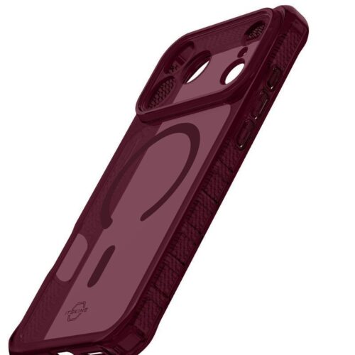Θήκη ITSKINS Hybrid Clear MagSafe Plum iPhone 18 Pro Max/17 Pro Max