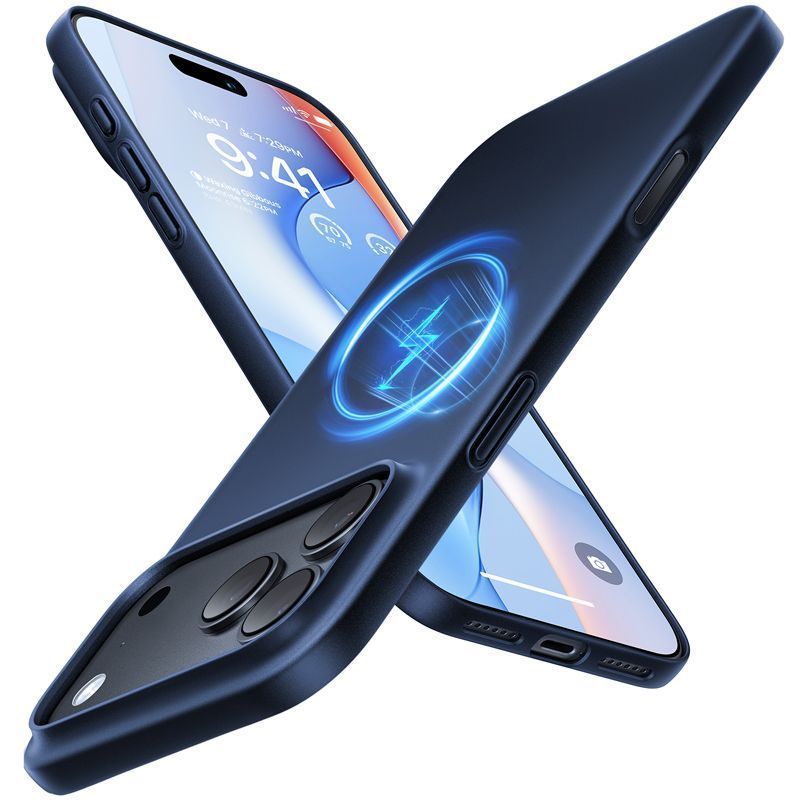 Θήκη Torras OriginFit MagSafe Blue iPhone 18 Pro Max/17 Pro Max