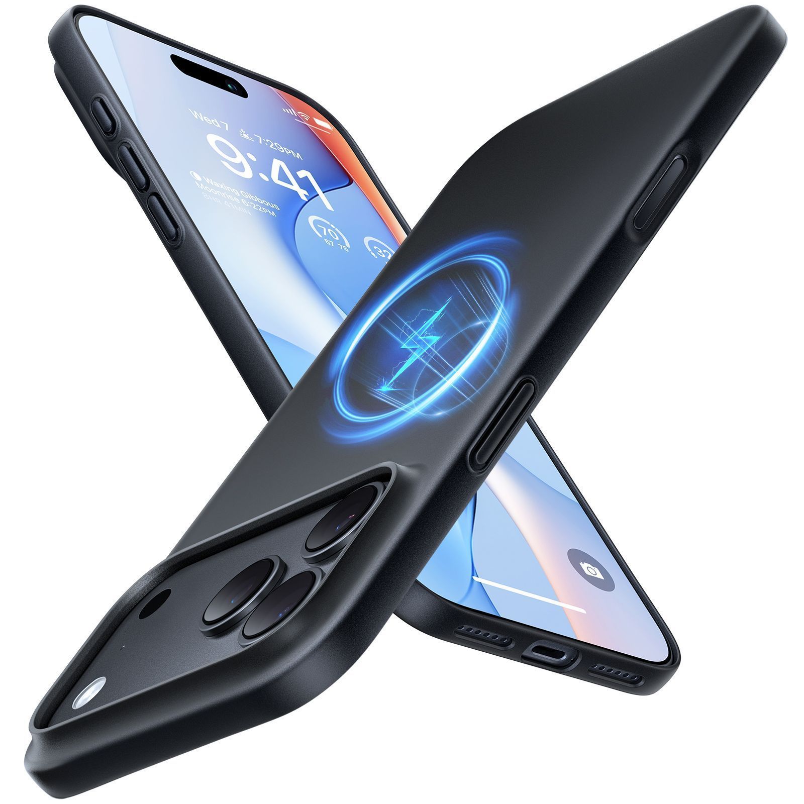 Θήκη Torras OriginFit MagSafe Black iPhone 18 Pro Max/17 Pro Max
