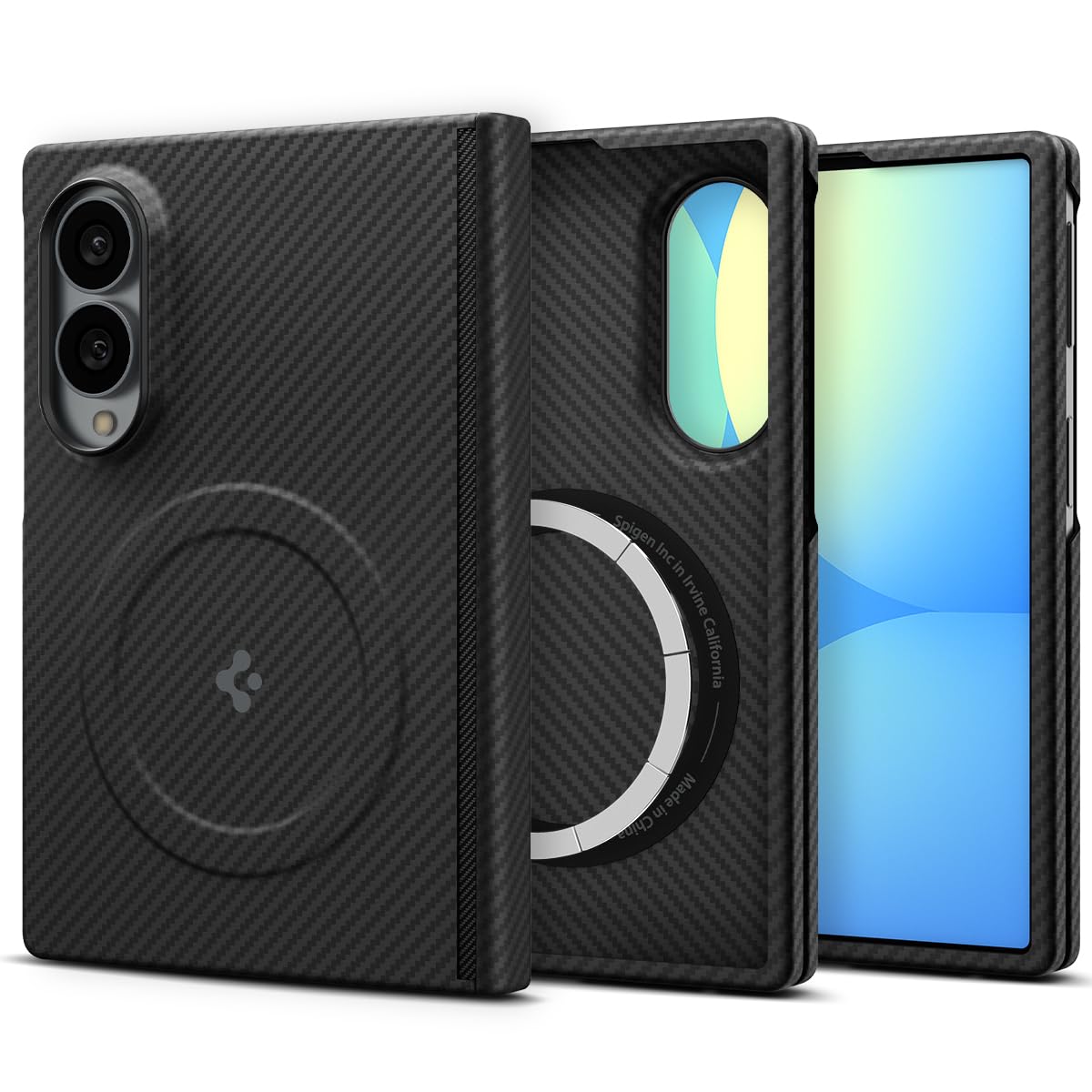 Θήκη Spigen AirSkin Aramid Magsafe Black Samsung Galaxy Z Fold 8