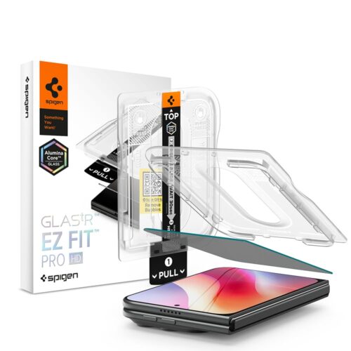 Spigen GLAS.tR EZ Fit Pro Privacy Tempered Glass iPhone Duo