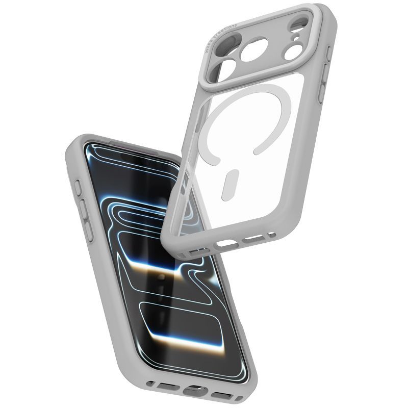 Θήκη Avana Macaron MagSafe Grey iPhone 18 Pro Max/17 Pro Max