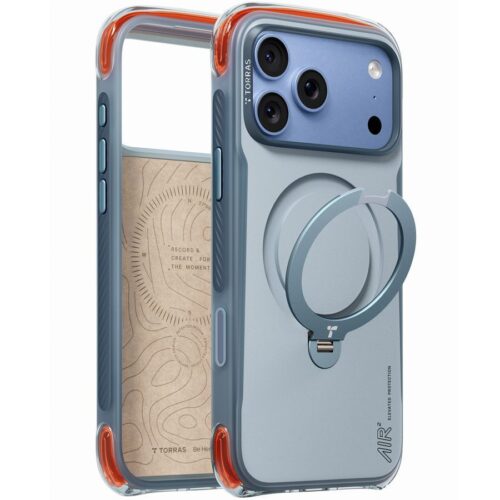 Θήκη Torras Q3 Air Pro MagSafe Slate Blue iPhone 18 Pro/17 Pro