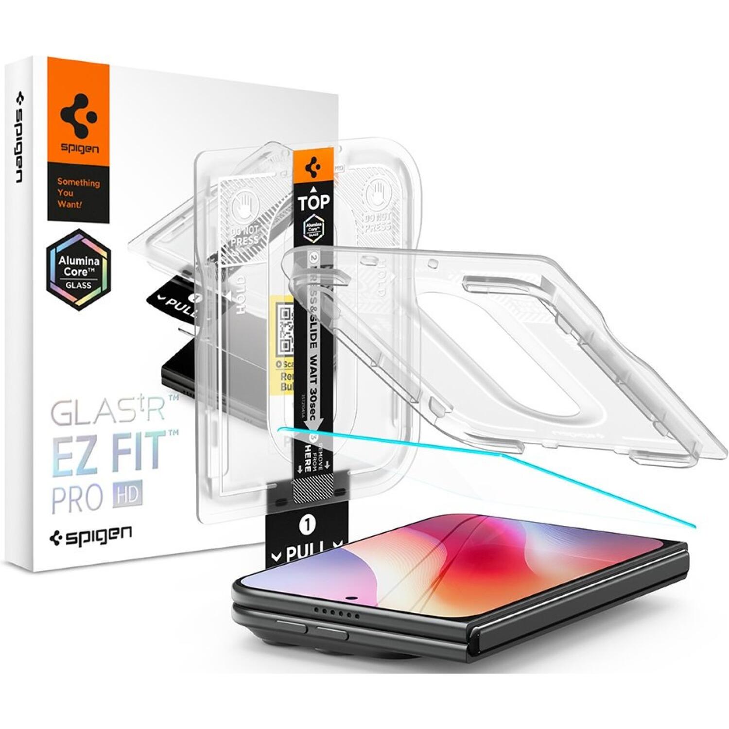 Spigen GLAS.tR EZ Fit Pro Tempered Glass iPhone Duo