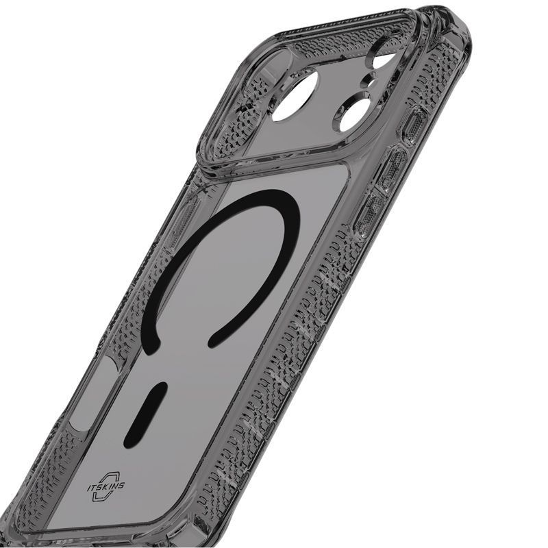 Θήκη ITSKINS Hybrid Clear MagSafe Smoke iPhone 18 Pro/17 Pro