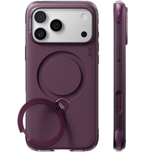 Θήκη Torras Ostand Q3 Air Essential MagSafe Purple iPhone 18 Pro Max/17 Pro Max
