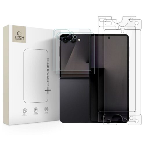 Tech-Protect Set 4in1 2x Glass + 2x Film Samsung Galaxy Z Flip 7/8