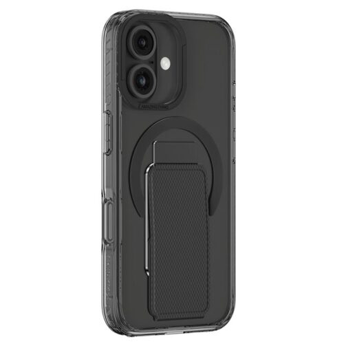 Θήκη με Stand AmazingThing Titan Pro+ MagSafe Black iPhone 16