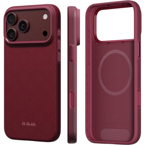 Θήκη Pitaka Summa MagSafe Burgundy iPhone 18 Pro Max/17 Pro Max