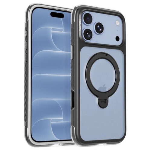 Θήκη Siipro Airbag Kickstand Magsafe Black iPhone 18 Pro Max/17 Pro Max